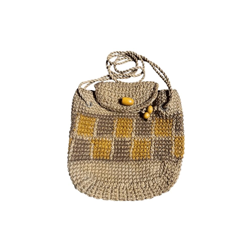 Japan Vintage Handmade Woven Bag